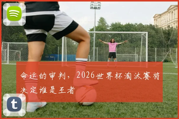 命运的审判，2026世界杯淘汰赛将决定谁是王者